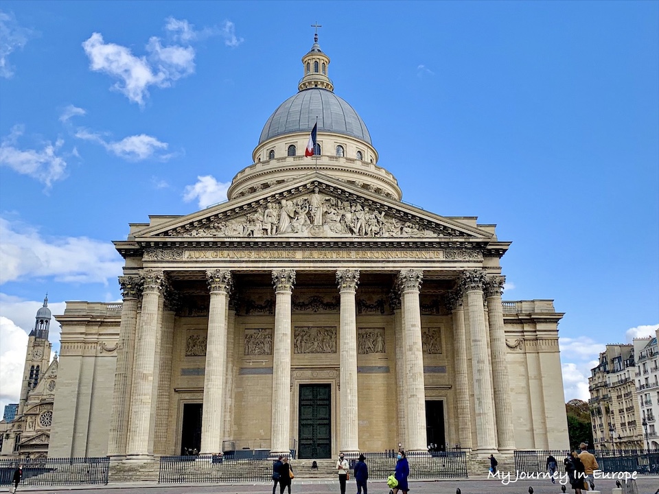 巴黎萬神殿 Panthéon 法國先賢的安葬地,雨果、盧梭都在這 巴黎萬神殿 Panthéon 法國先賢的安葬地