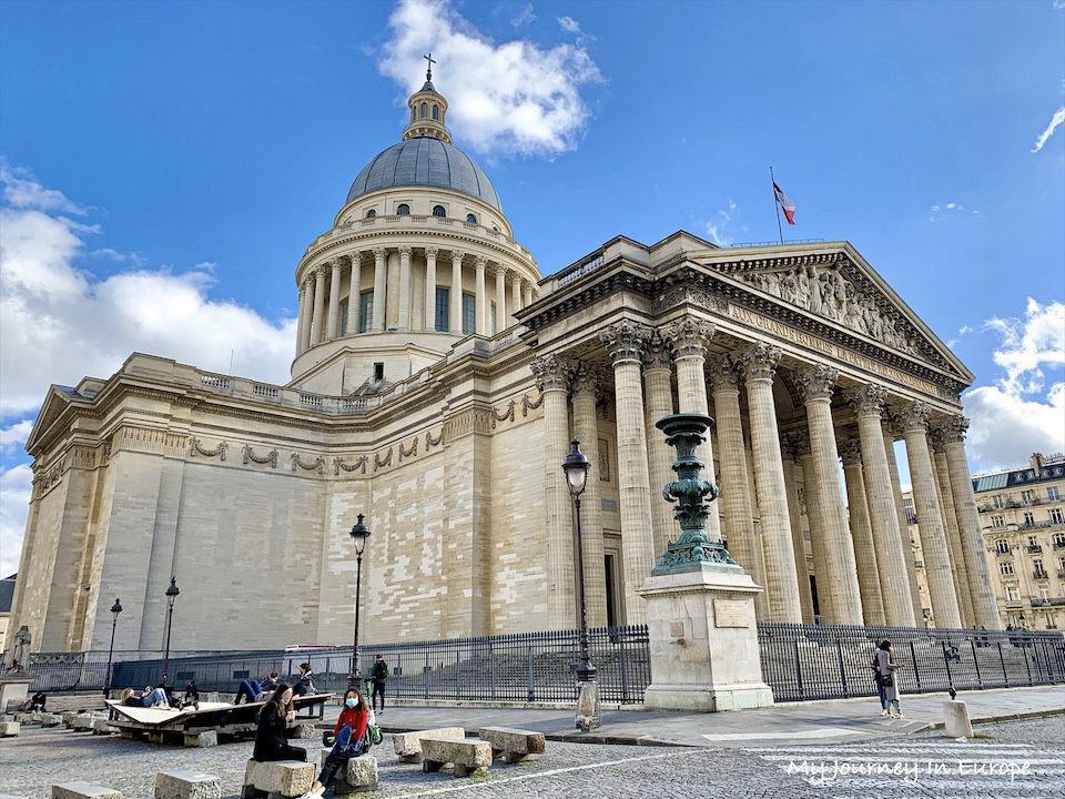 巴黎萬神殿 Panthéon 法國先賢的安葬地,雨果、盧梭都在這 法國巴黎自由行景點推薦 萬神殿 Panthéon