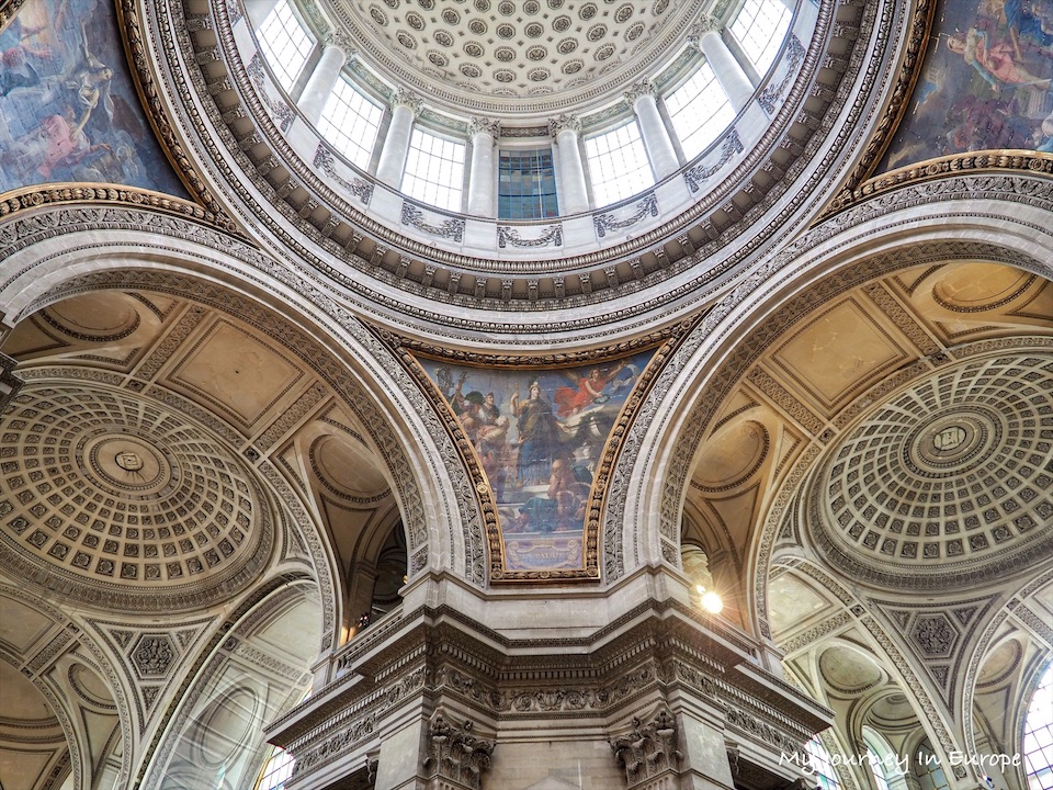 巴黎萬神殿 Panthéon 法國先賢的安葬地,雨果、盧梭都在這 法國巴黎旅遊必去景點 先賢祠 Panthéon