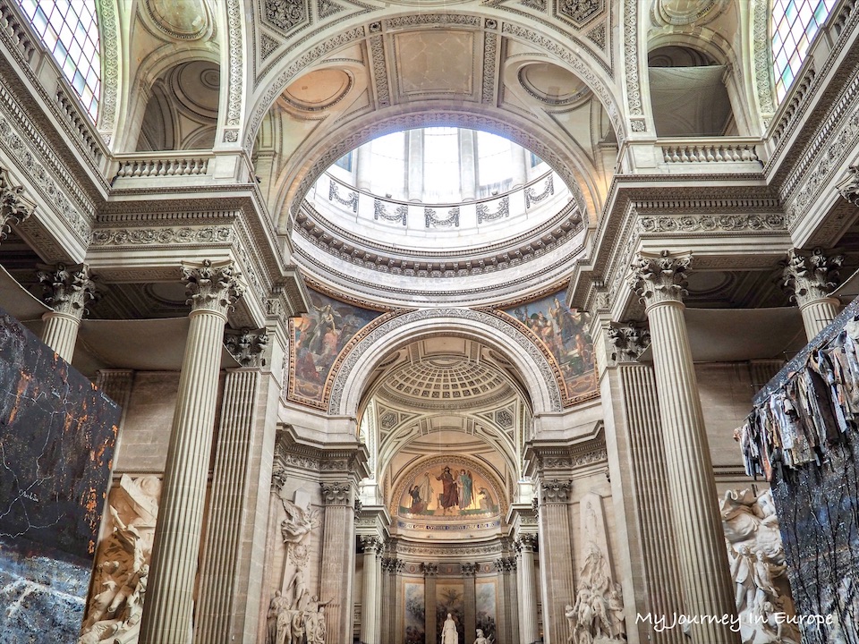 巴黎萬神殿 Panthéon 法國先賢的安葬地,雨果、盧梭都在這 法國巴黎景點推薦 巴黎萬神殿