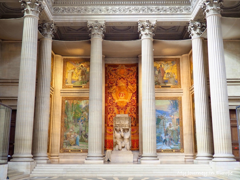 巴黎萬神殿 Panthéon 法國先賢的安葬地,雨果、盧梭都在這 巴黎萬神殿 法國旅遊景點推薦