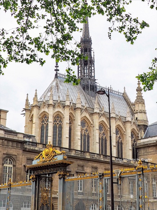 巴黎聖禮拜堂 Sainte Chapelle 世界最美的彩繪玻璃窗教堂 法國巴黎旅遊必去景點 巴黎聖禮拜堂 Sainte Chapelle