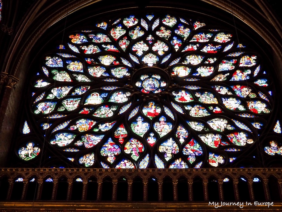 巴黎聖禮拜堂 Sainte Chapelle 世界最美的彩繪玻璃窗教堂 法國教堂 彩繪玻璃窗