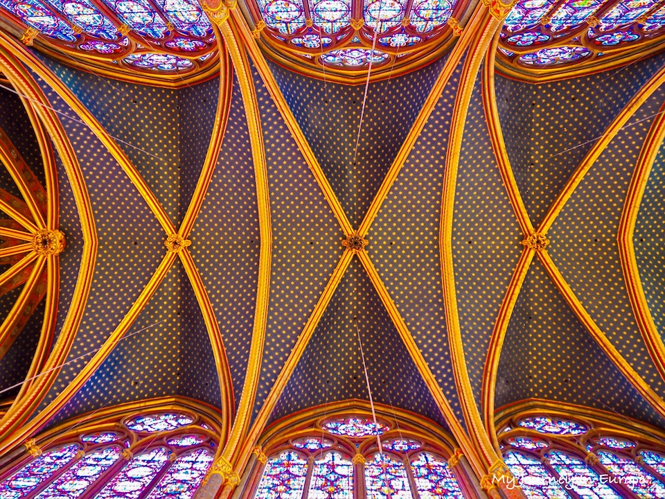 巴黎聖禮拜堂 Sainte Chapelle 世界最美的彩繪玻璃窗教堂 法國巴黎必去教堂 聖禮拜堂 Sainte Chapelle