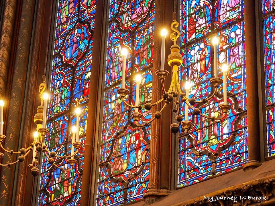 巴黎聖禮拜堂 Sainte Chapelle 世界最美的彩繪玻璃窗教堂 巴黎聖禮拜堂 超美彩繪玻璃窗
