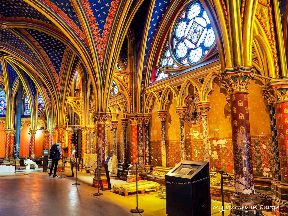 巴黎聖禮拜堂 Sainte Chapelle 世界最美的彩繪玻璃窗教堂 法國巴黎旅遊景點推薦 巴黎聖禮拜堂 Sainte Chapelle