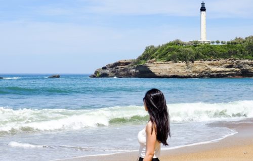 法國度假勝地 Biarritz 比亞里茨，享受大西洋的陽光與海水