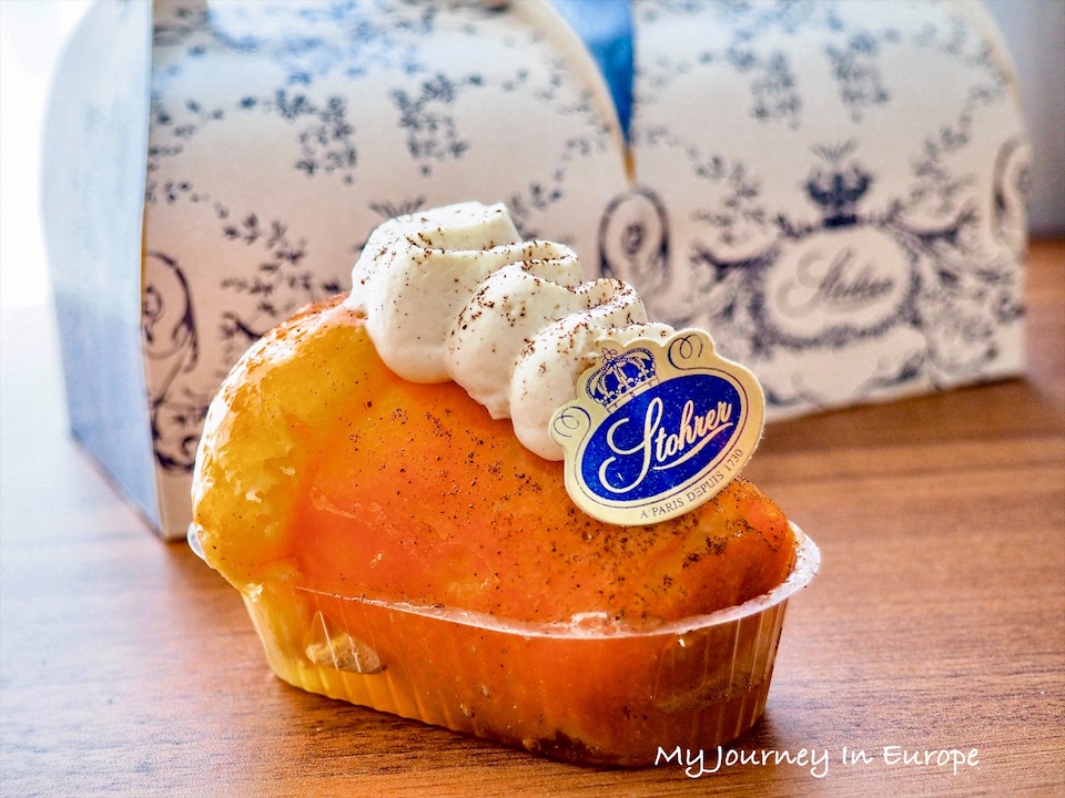 巴黎最古老甜點店 史特雷 Stohrer 蘭姆巴巴 Baba au rhum