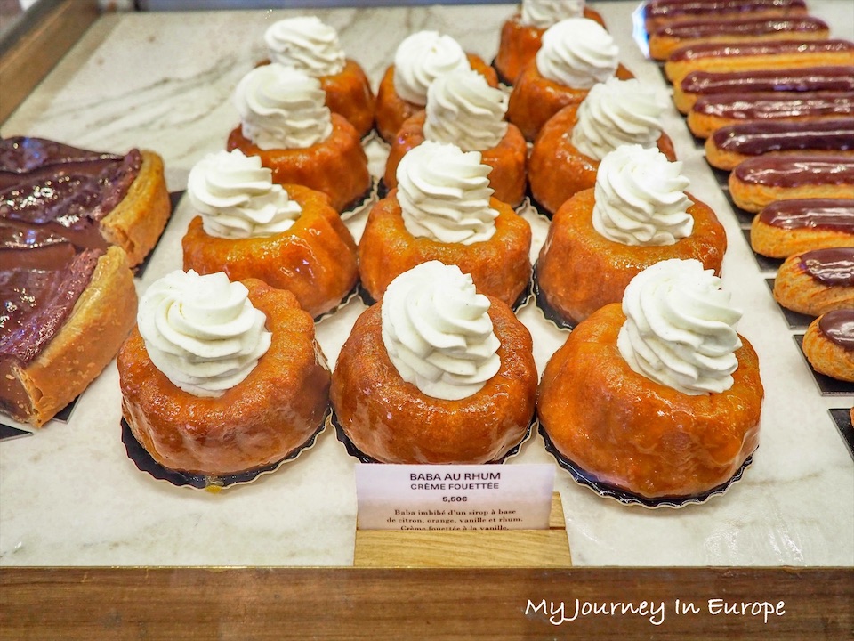 巴黎甜點店 La Pâtisserie Cyril Lignac 令人驚豔的高人氣甜點 法國必吃甜點推薦 蘭姆巴巴 Baba au rhum