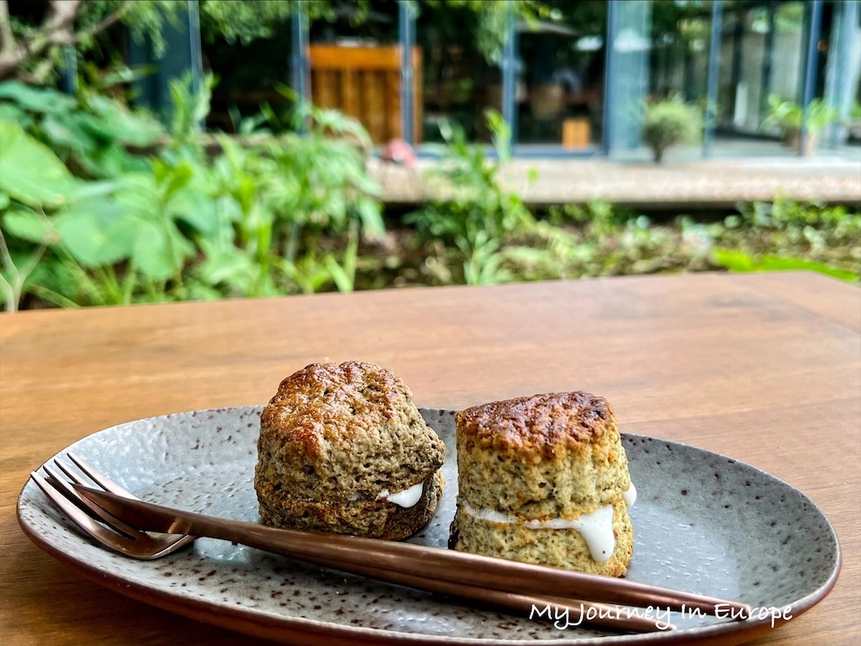竹北咖啡廳 | 厚食聚落,隱藏在都市裡的森林咖啡館 竹北咖啡廳 美味司康