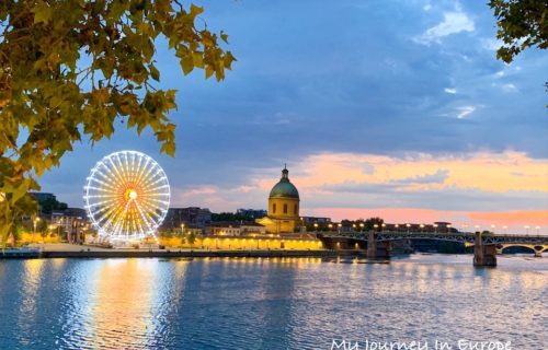 法國西南部旅遊 加龍河 土魯斯 粉紅玫瑰城