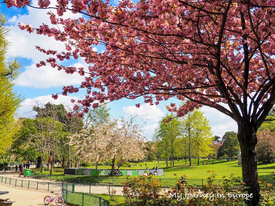 巴黎賞櫻公園 | 蒙梭公園 Parc Monceau,巴黎人的休閒去處 巴黎賞櫻公園 蒙梭公園 Parc Monceau