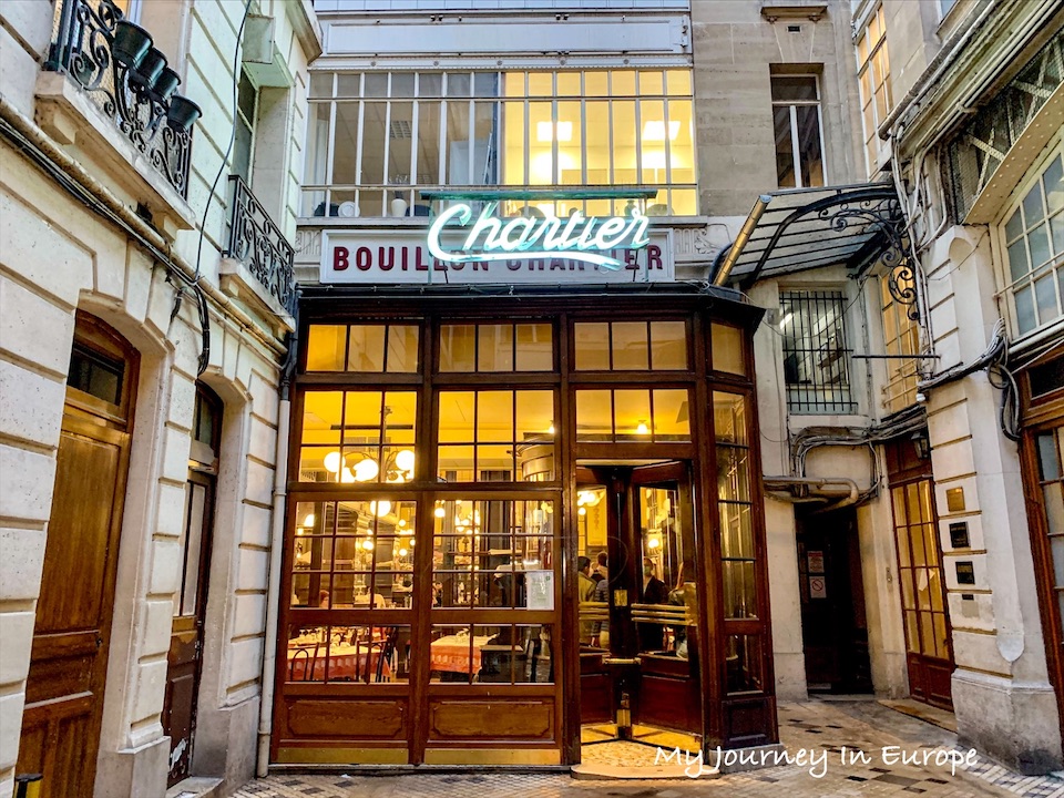 巴黎百年餐廳 Bouillon Chartier 平價美味的法式料理 巴黎百年餐廳 Bouillon Chartier