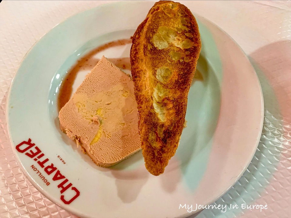 巴黎百年餐廳 Bouillon Chartier 平價美味的法式料理 法國巴黎美食 foie gras 鵝肝 Bouillon Chartier
