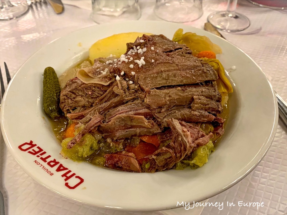巴黎百年餐廳 Bouillon Chartier 平價美味的法式料理 法國巴黎美食 pot au feu 火上鍋 Bouillon Chartier