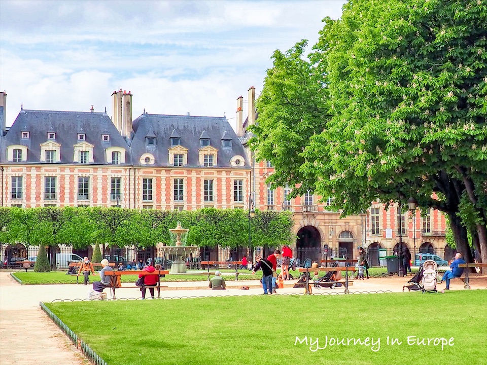 巴黎瑪黑區 Le Marais 必吃必玩的景點介紹都在這 巴黎瑪黑區 孚日廣場 Place des Vosges