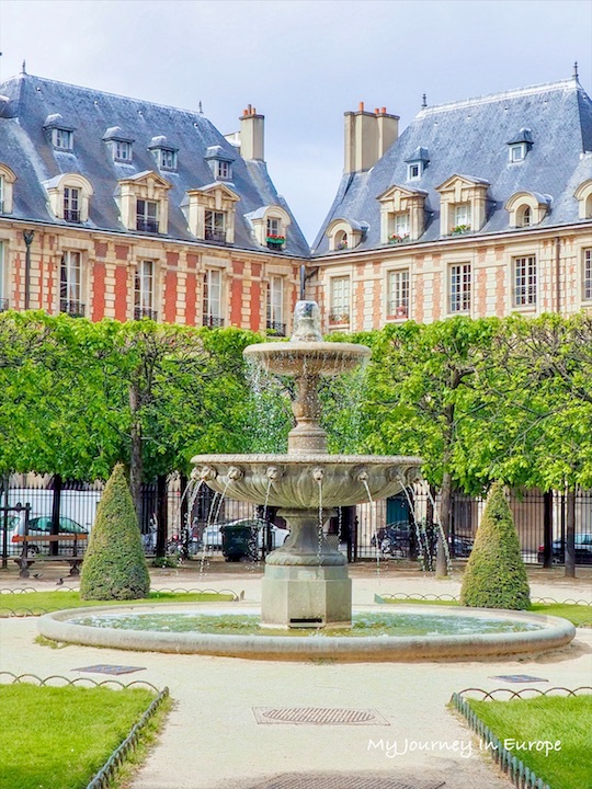 巴黎瑪黑區 Le Marais 必吃必玩的景點介紹都在這 法國巴黎 孚日廣場 Place des Vosges