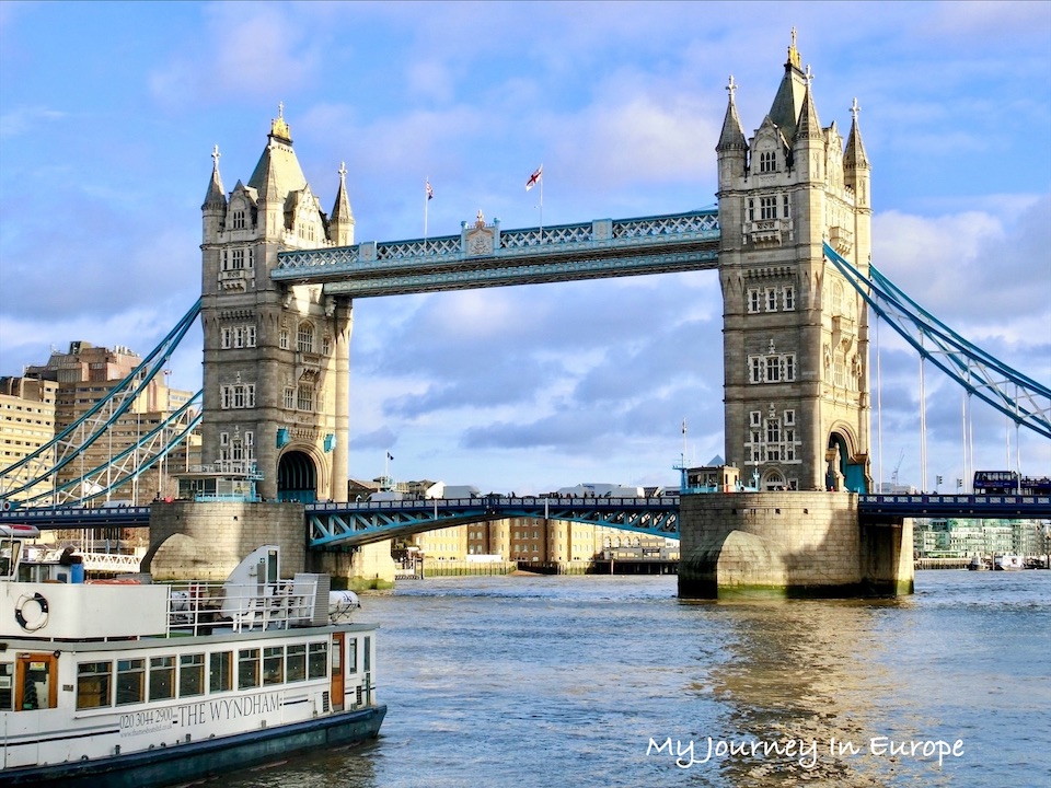英國旅遊景點推薦 倫敦塔橋 Tower Bridge