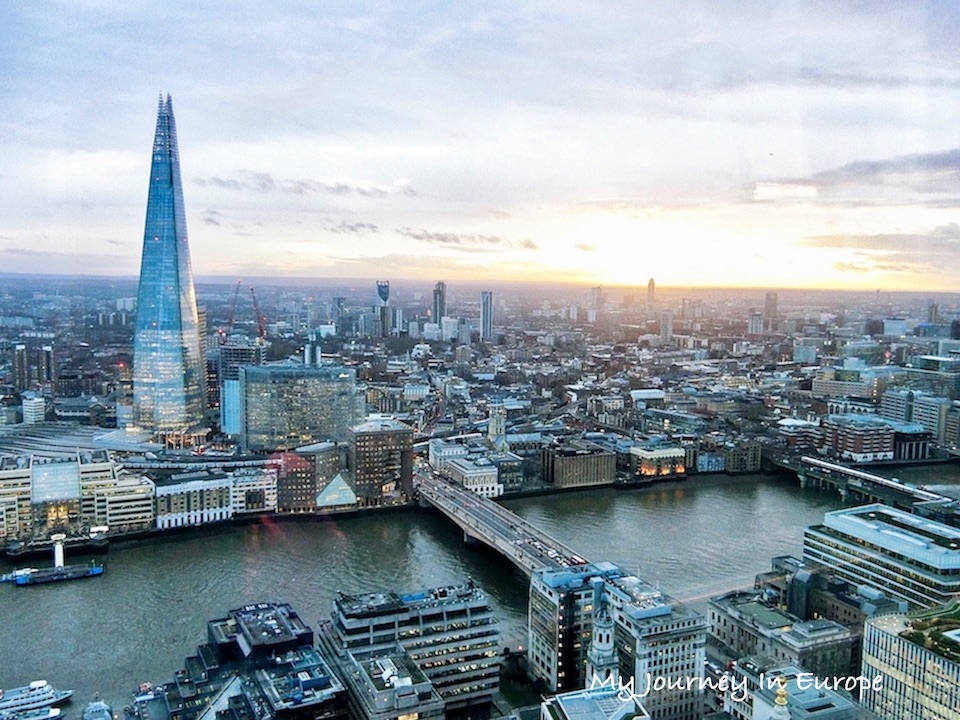 英國倫敦 Sky Garden 免費觀景台