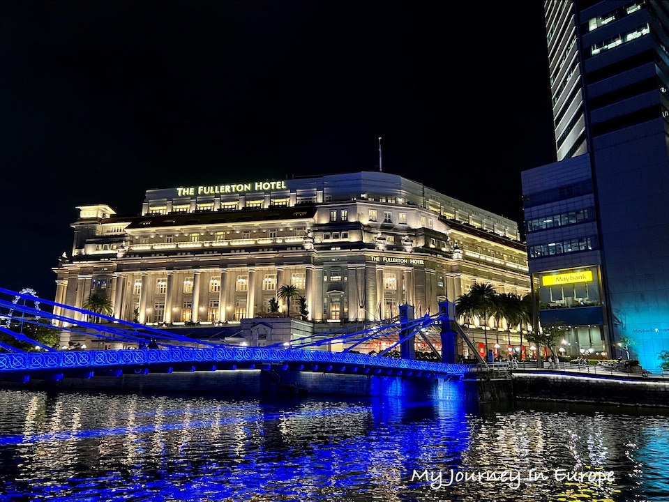 克拉碼頭 +魚尾獅半日遊,欣賞新加坡夜景的絕佳景點 新加坡富麗敦飯店