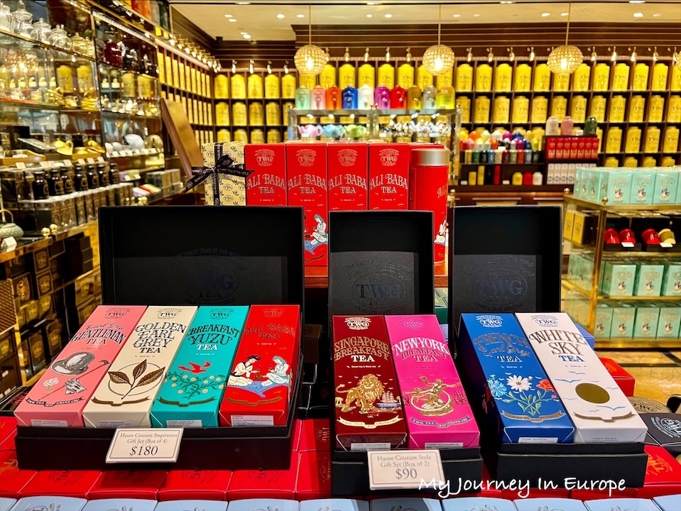 新加坡茶品牌 TWG Tea 奢華路線的新加坡貴婦茶 新加坡伴手禮 TWG Tea