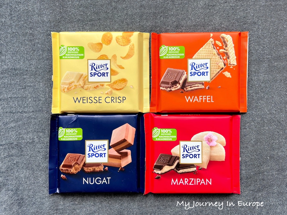 德國伴手禮 | 旅遊必買推薦,DM藥妝、百靈油、軟糖 德國超市必買 Ritter Sport 巧克力