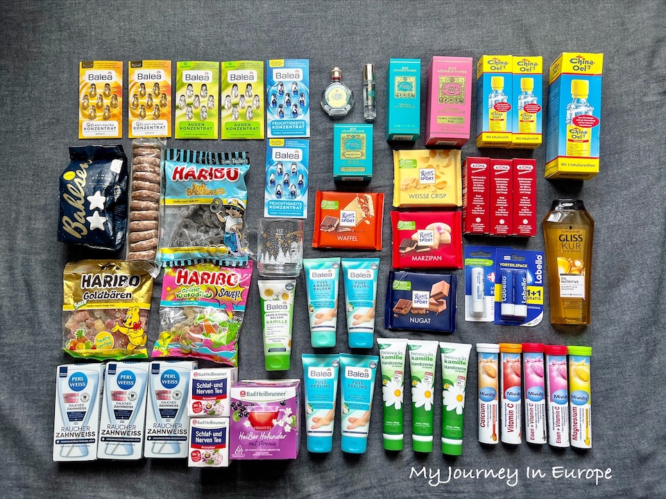 德國伴手禮 | 旅遊必買推薦,DM藥妝、百靈油、軟糖 德國伴手禮,旅遊必買推薦