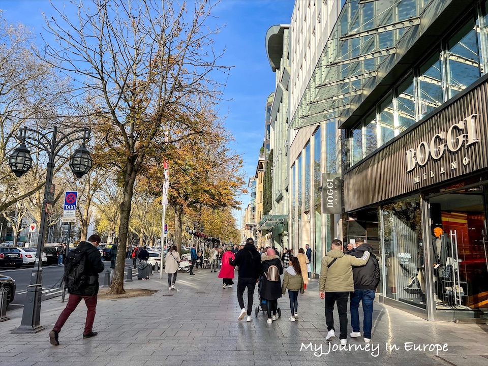 德國杜塞道夫 Düsseldorf 購物、美食、旅遊景點推薦 杜塞道夫 國王大道