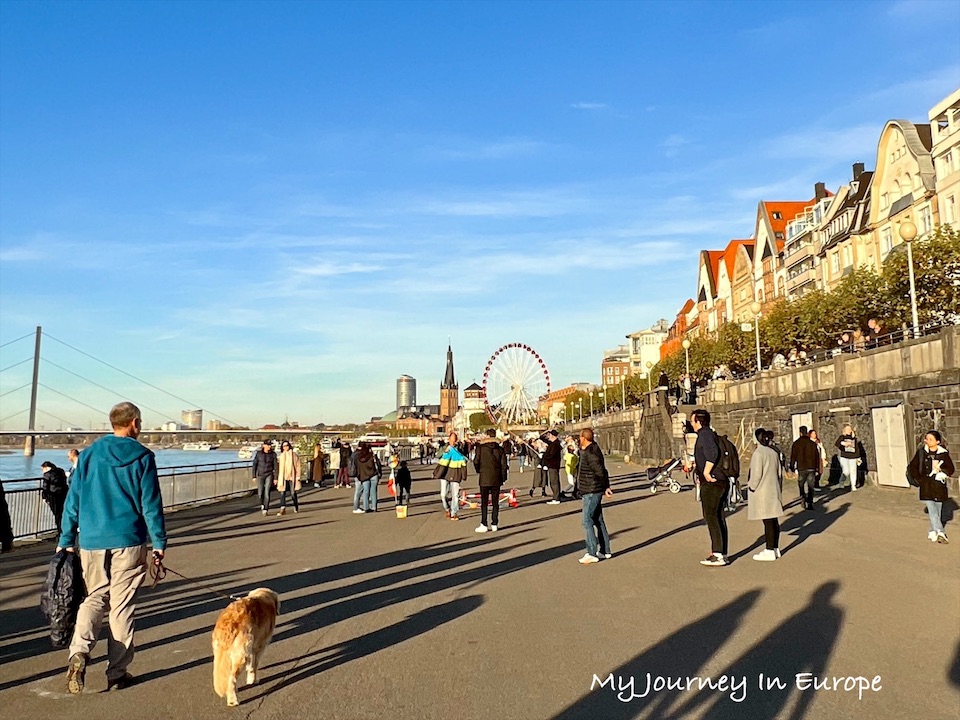 德國杜塞道夫 Düsseldorf 購物、美食、旅遊景點推薦 德國杜塞道夫萊茵河畔