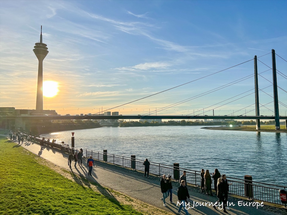 德國杜塞道夫 Düsseldorf 購物、美食、旅遊景點推薦 德國杜塞道夫 萊茵塔