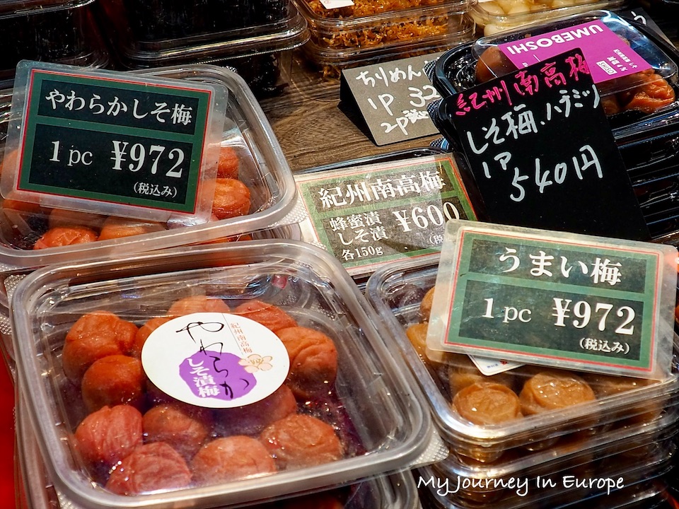 黑門市場 | 日本大阪美食之旅,大啖鰻魚、河豚、扇貝 日本醃漬物