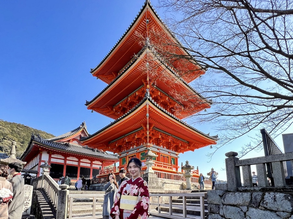 清水寺 三重塔