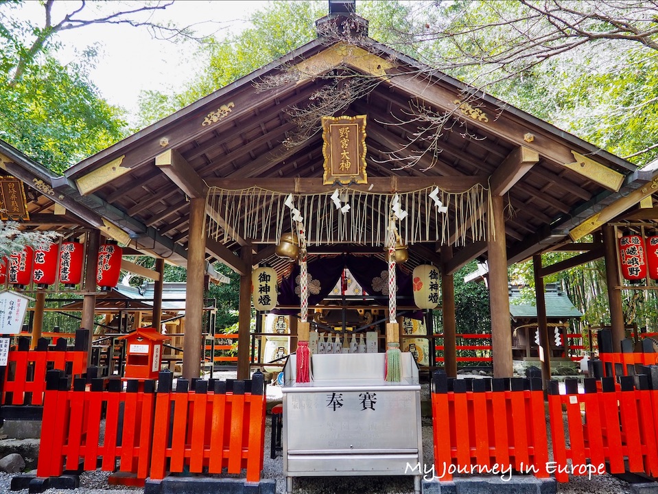 京都嵐山野宮神社 | 隱身竹林裡,祈求戀愛運、學業進步的人氣神社 京都嵐山 野宮神社