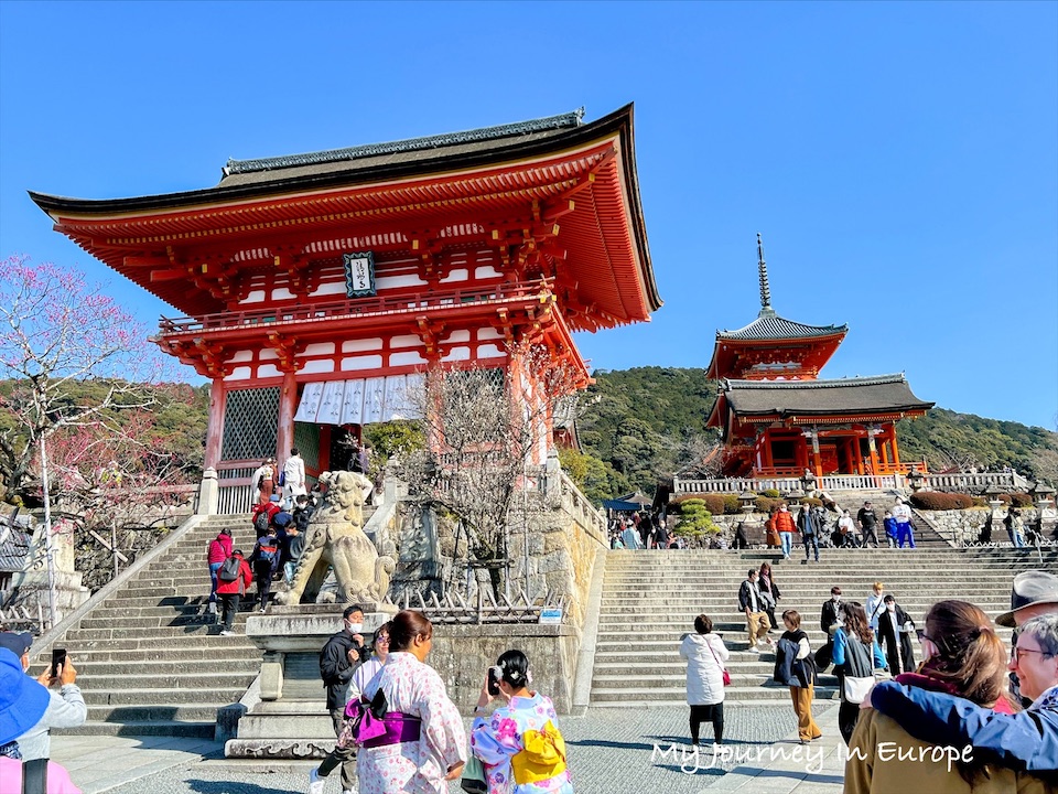 京都清水寺 世界文化遺產，日本旅遊人氣景點