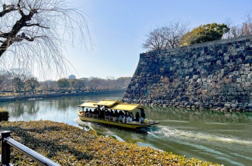 大阪城御座船 搭乘黃金御座船遊護城河，大阪周遊卡免費