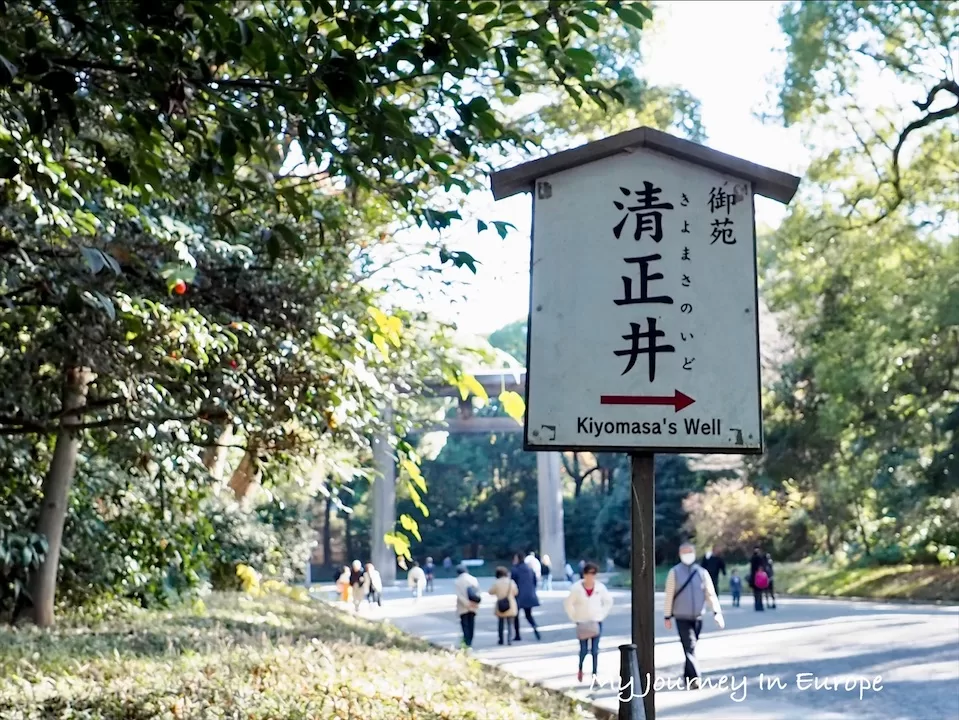 明治神宮 | 日本東京必去景點,森林裡的神宮,交通、參觀攻略介紹 清正井