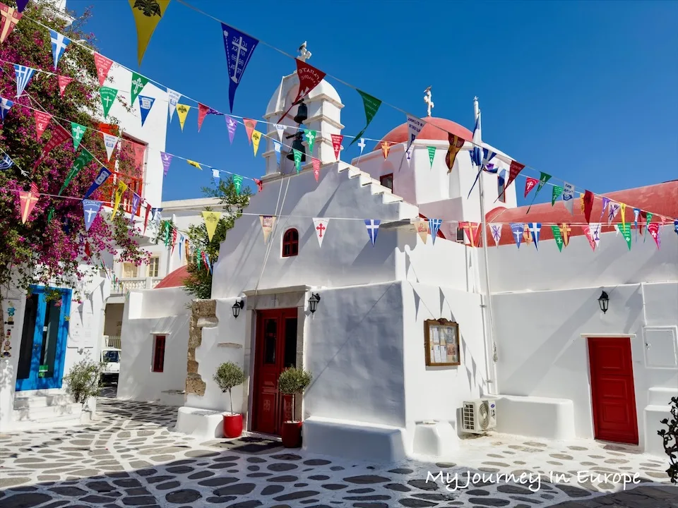 希臘米克諾斯 Agia Kyriaki 教堂