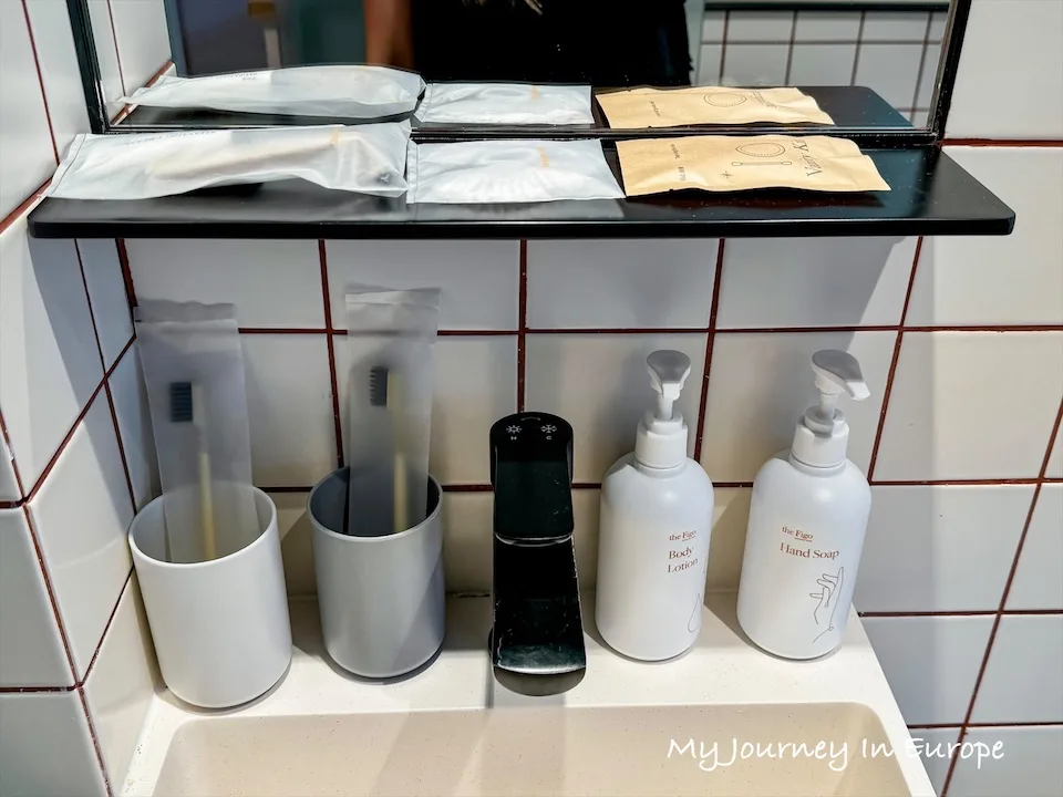 香港上環住宿推薦 the Figo 翡格酒店,平價又乾淨的高CP值飯店 飯店盥洗用品