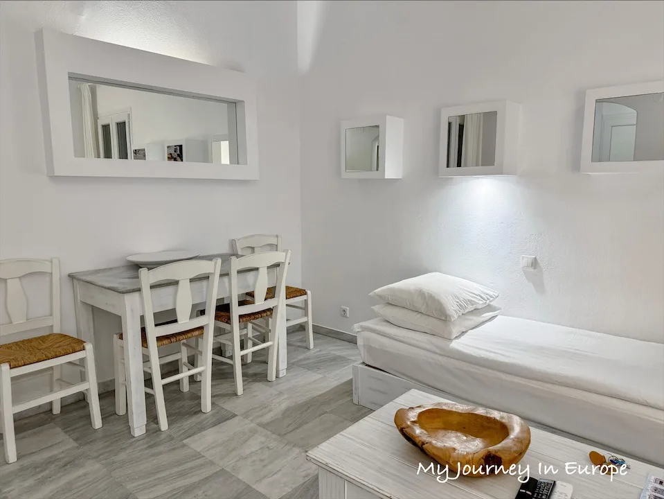 希臘米克諾斯住宿 Mykonos Town Suites 市中心的純白民宿,位置、機能超方便 米克諾斯住宿