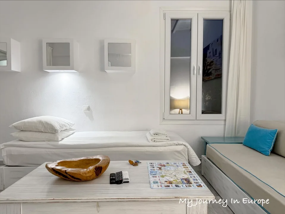 希臘米克諾斯住宿 Mykonos Town Suites 市中心的純白民宿,位置、機能超方便 希臘米克諾斯住宿 Mykonos Town Suites