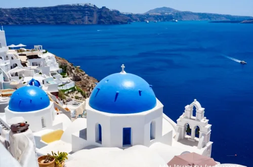 聖托里尼伊亞 三頂教堂