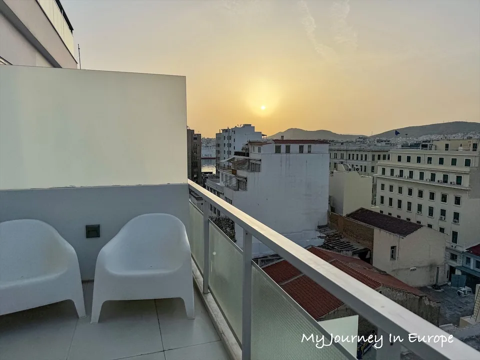 希臘雅典 | 比雷埃夫斯住宿 Gallery Suites & Residences 9分鐘抵達Piraeus港口 希臘夕陽