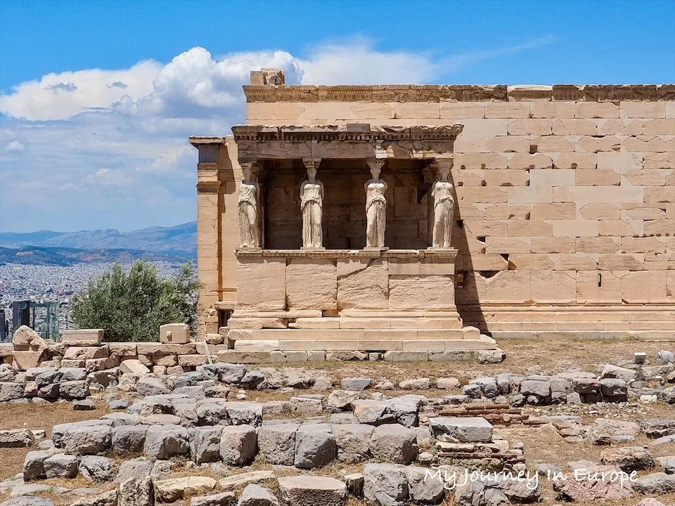 希臘雅典景點 | TOP 17 雅典旅遊必去景點推薦 厄瑞克忒翁神廟 Erechtheion