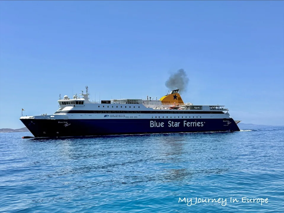 希臘跳島 | 搭船從雅典到聖托里尼,Blue Star Ferries 臥鋪搭乘經驗分享 希臘跳島 Blue Star Ferries
