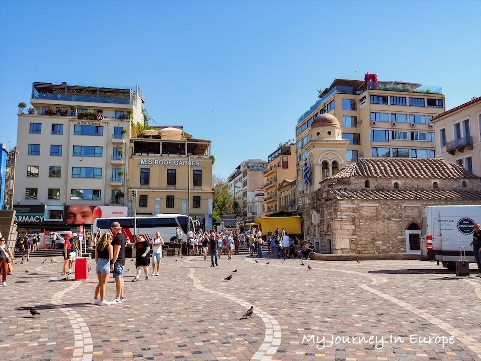希臘雅典景點 | TOP 17 雅典旅遊必去景點推薦 Monastiraki 廣場