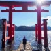 日本箱根神社 | 必拍超美水上鳥居,在蘆之湖中的平和鳥居 和平鳥居