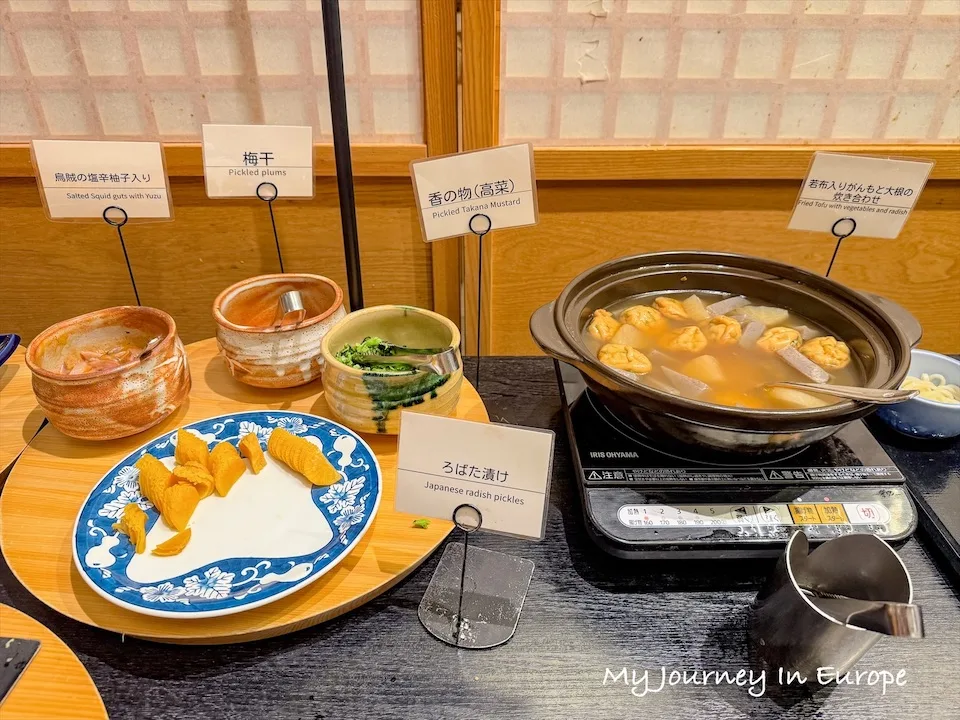 箱根住宿推薦 | 湯本富士屋飯店,火車站走路5分鐘的溫泉飯店 日式早餐