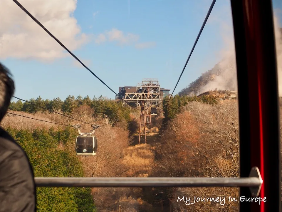 大涌谷 | 日本箱根必去景點,欣賞火山蒸氣、吃黑蛋、眺望富士山 箱根纜車