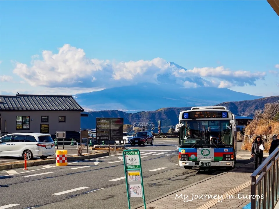 大涌谷 | 日本箱根必去景點,欣賞火山蒸氣、吃黑蛋、眺望富士山 富士山