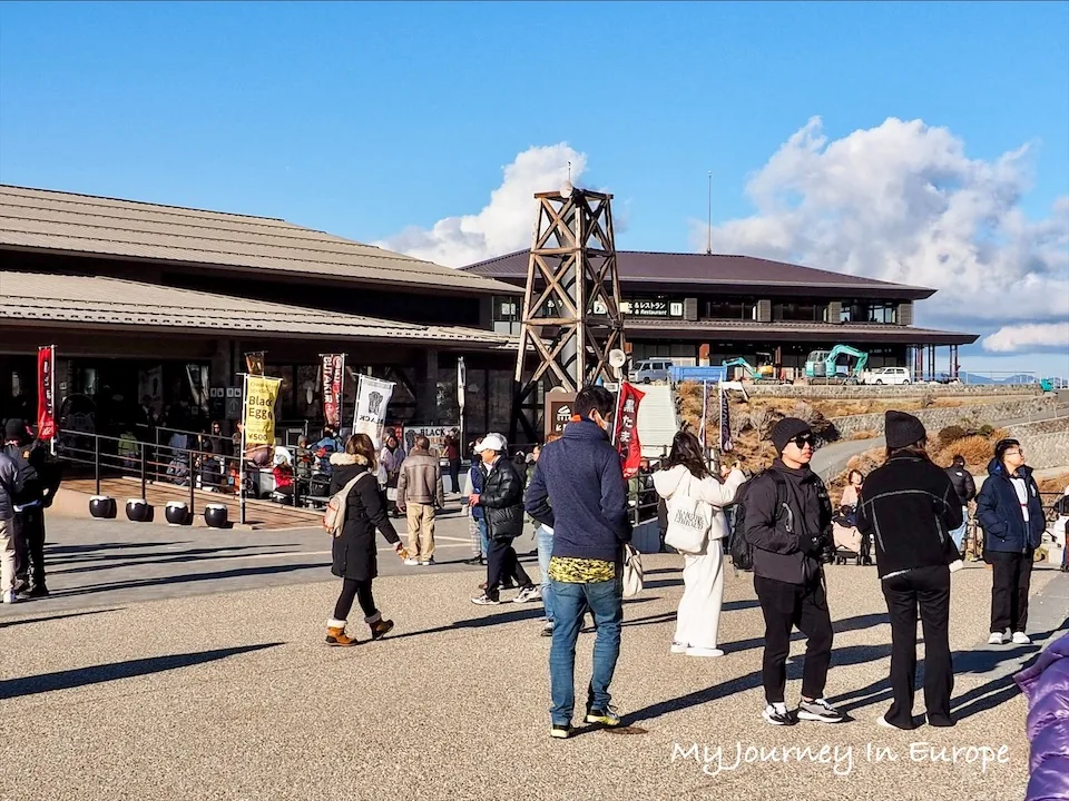 大涌谷 | 日本箱根必去景點,欣賞火山蒸氣、吃黑蛋、眺望富士山 大涌谷